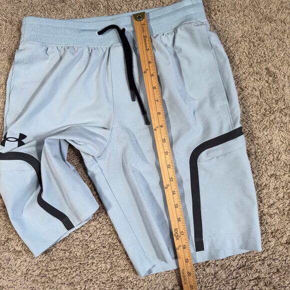 Under Armour Shorts Mens Medium Blue Sportstyle Elite Cargo 1373868 - Picture 7 of 11